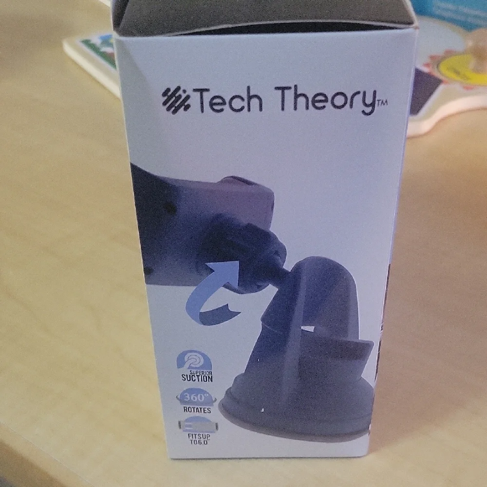 Theory Black Universal Phone Dash and Vent Mount
